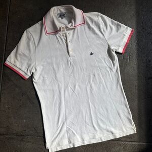 Vivienne Westwood High Collar w/ Metallic orb 2011 Vintage Polo